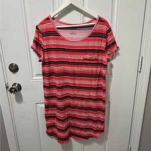 Liz Claiborne Striped Women’s Size Large Sleepwear Nightgown